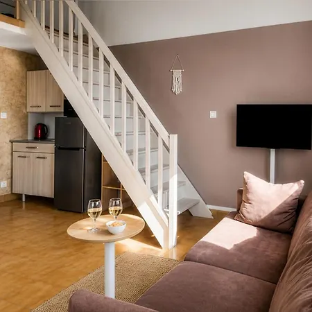 T2 Design, Terrasse, Parking Avec Vue Degagee 아파트